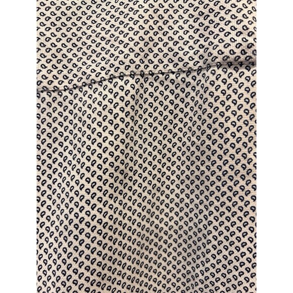 Luchiano Visconti Men's Medium Button Up Shirt‎ Lavender Blue Paisley Cotton - Picture 8 of 8